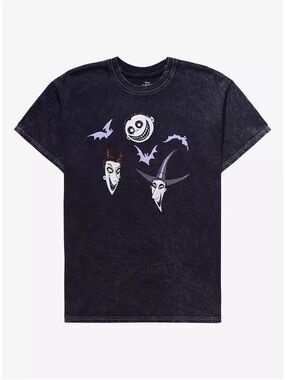 Disney The Nightmare Before Christmas Oogie's Boys Dark Wash T-Shirt Unisex XS
